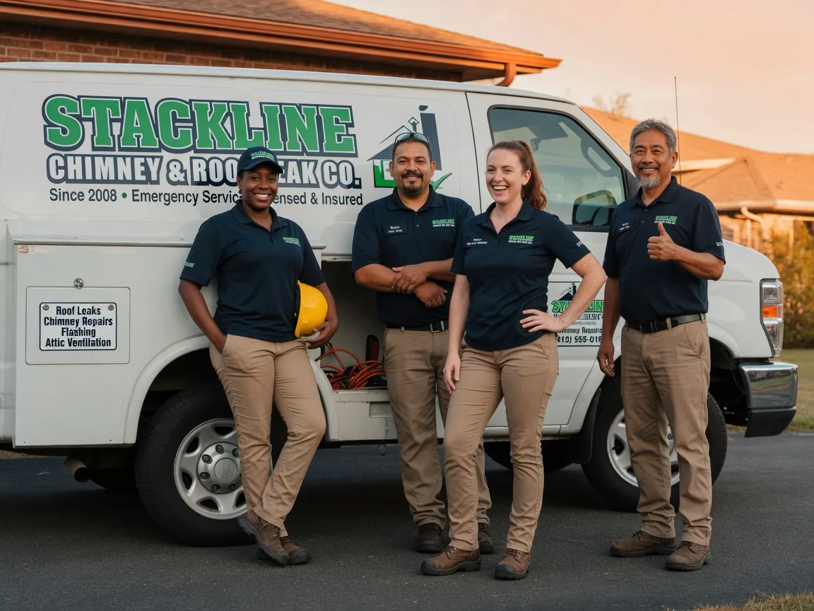 Chimney flashing repair company in Hamptonville, NC